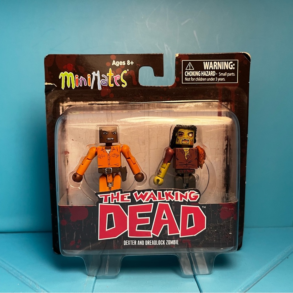 The Walking Dead Minimates - Series 3 - Dexter and Dreadlock Zombie